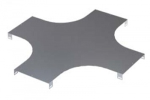 Крышка на X-ответвитель, осн.600, R300, цинк-ламельная