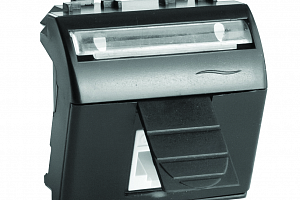 USB 3.0 со шторкой, Brava, черная, 2мод